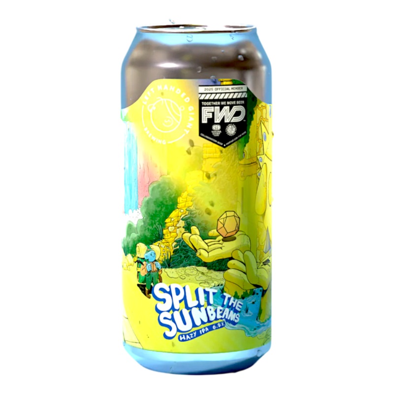 Left Handed Giant Split The Sunbeams Hazy IPA 440ml (6.5%)
