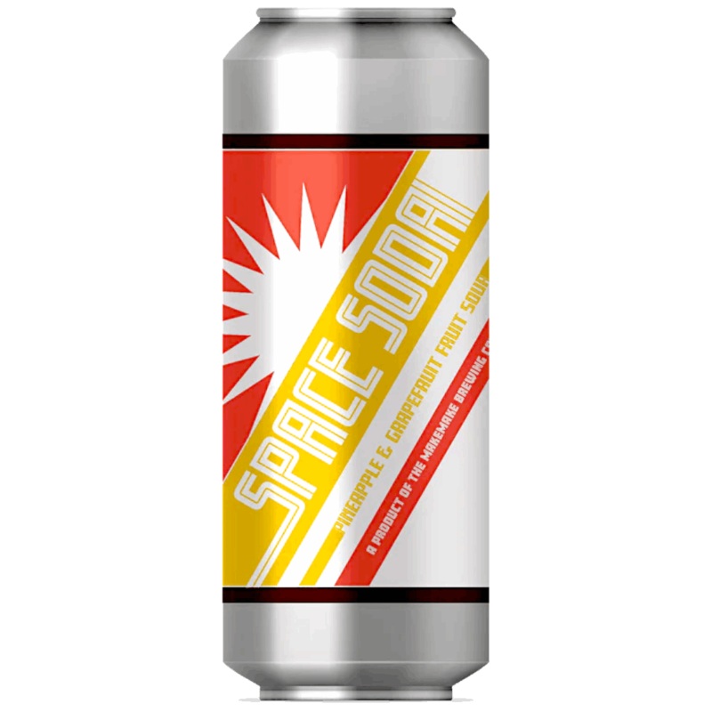 Makemake Space Soda: Pineapple & Grapefruit Sour 500ml (5%)