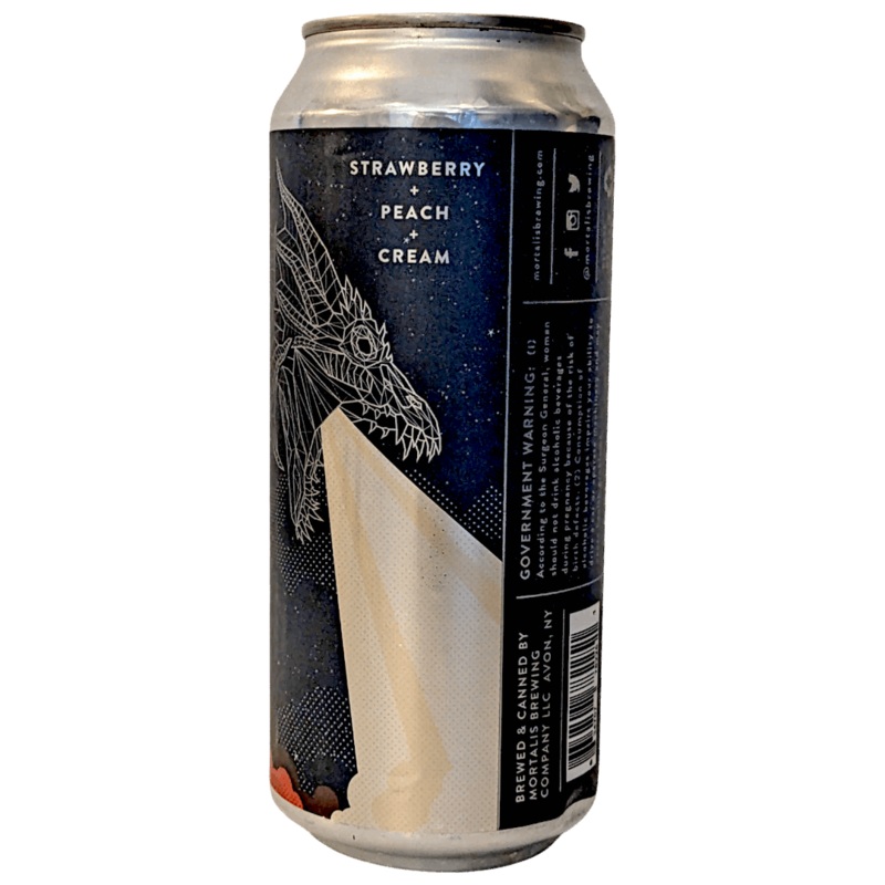 Mortalis Hydra | Peach + Strawberry + Mango + Ice Cream Smoothie Sour 473ml (7%)