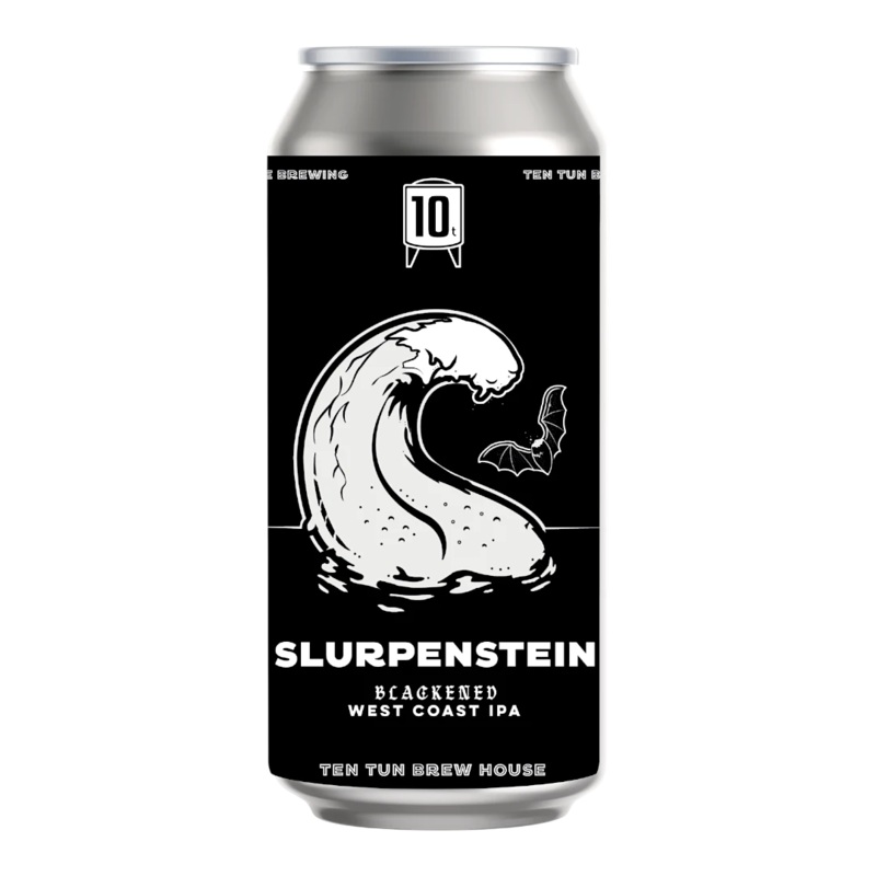 Ten Tun Brew House Slurpenstein Black IPA x Elusive Collab 440ml (5.5%)