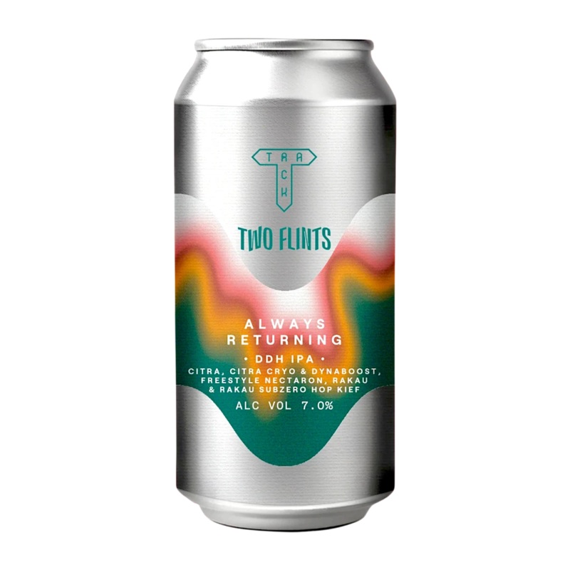 Track Always Returning x Two Flints Collab DDH IPA 440ml (7%)