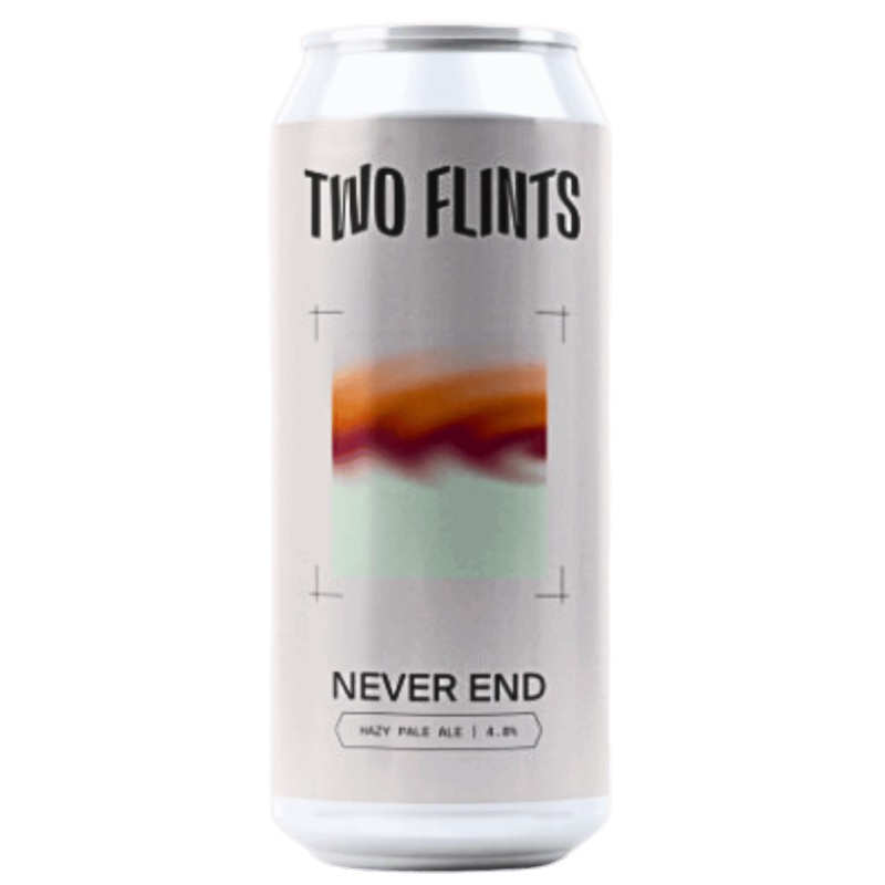 Two Flints Never End Hazy Pale Ale 440ml (4.8%)