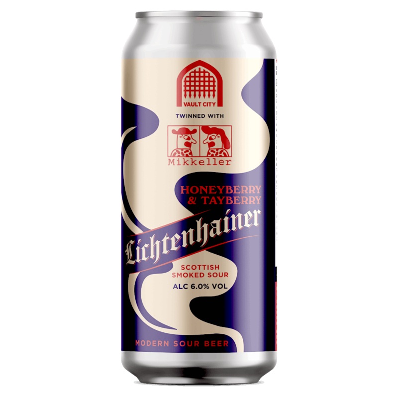 Vault City Honeyberry & Tayberry Lichtenhainer Scottish Smoked Sour Vault City x Mikkeller Collab 440ml (6%)