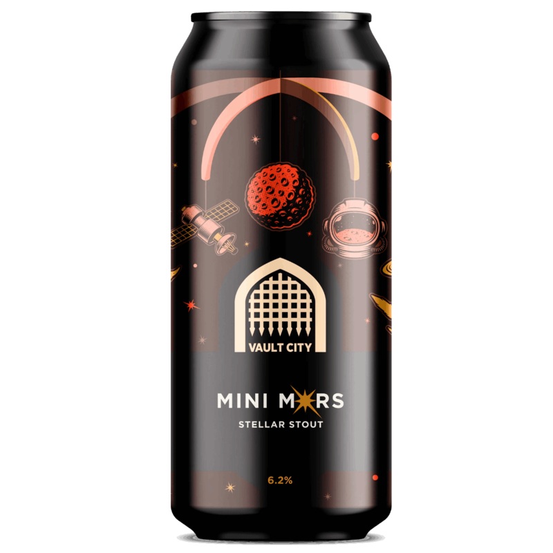 Vault City Mini M*rs Stellar Stout 440ml (6.2%)