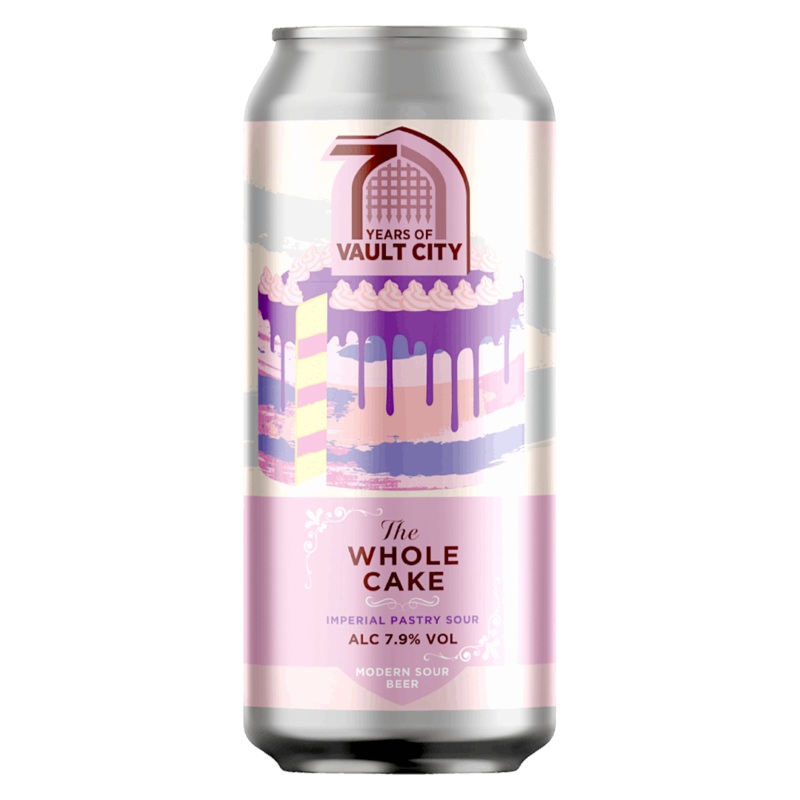 Vault City The Whole Cake Imperial Pastry Sour 440ml (7.9%)