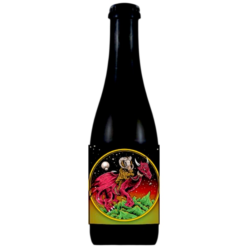 Holy Goat Double Mangonaut Mixed Fermentation Golden Sour Ale with Mango 375ml (8.4%)