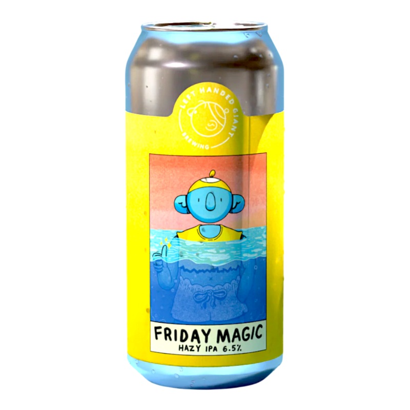 Left Handed Giant Friday Magic Hazy IPA 440ml (6.5%)