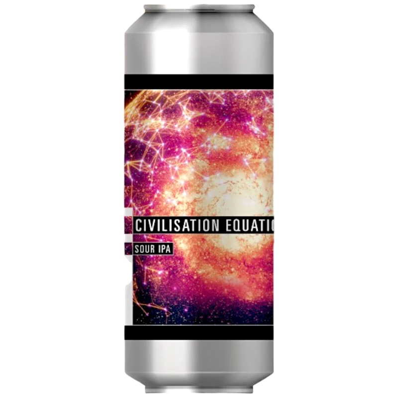 MakeMake Civilisation Equation Strawberry, Kiwi & Vanilla Sour IPA 440ml (6%)