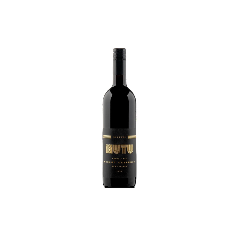 Mutu Hawkes Bay Reserve Merlot Cabernet 2020