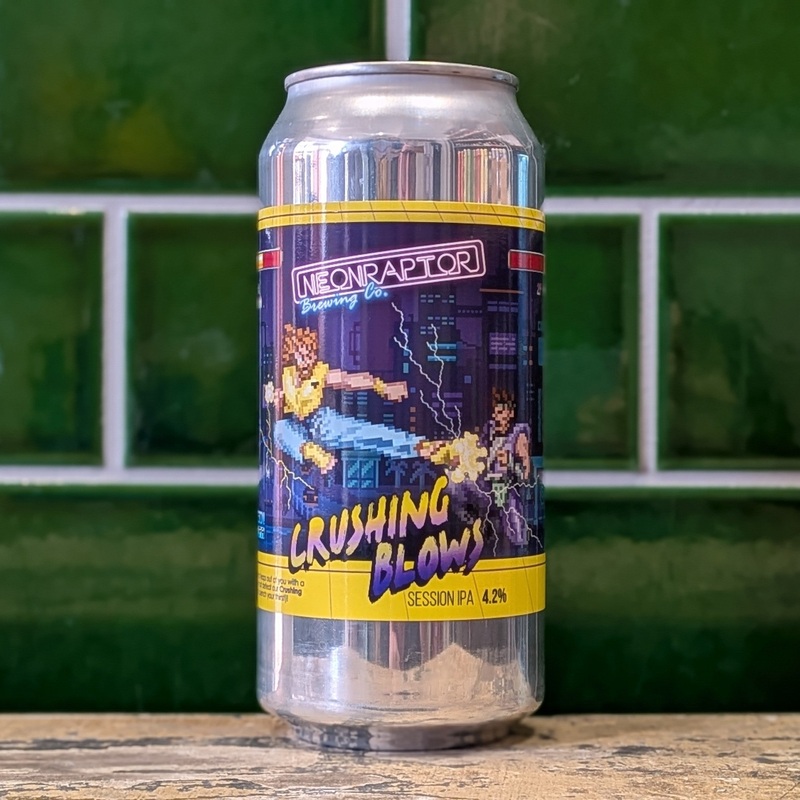 Neon Raptor | Crushing Blows : Session IPA