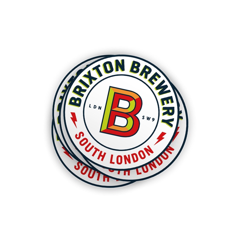 Brixton Brewery 4 Logo Sticker