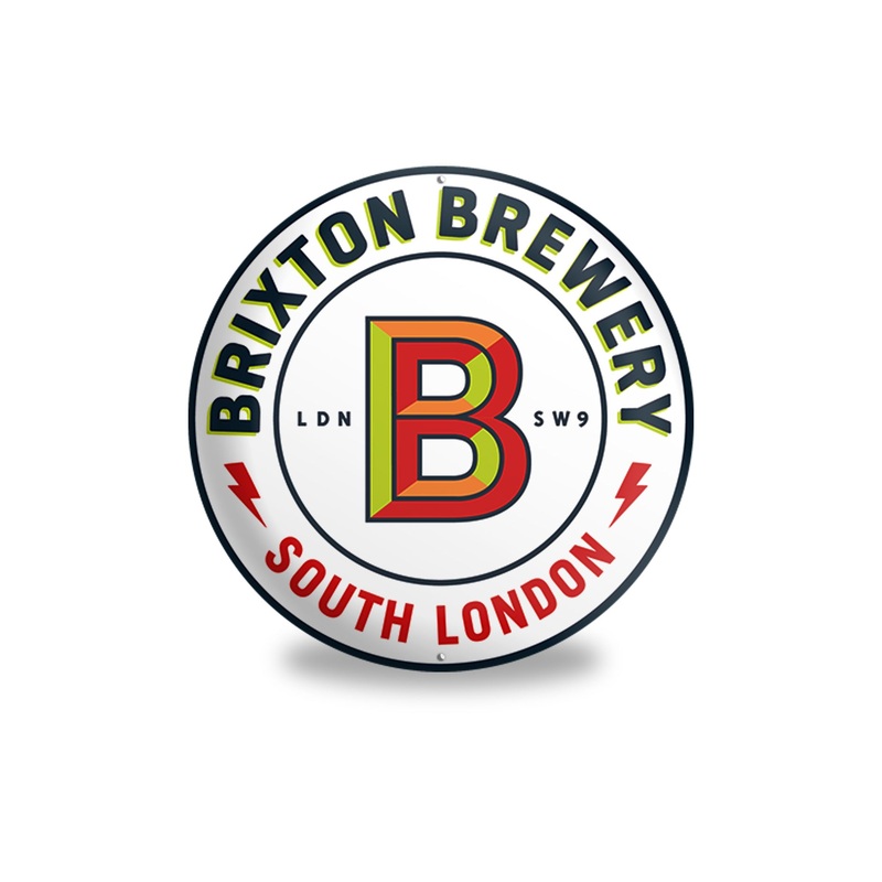 Brixton Brewery Metal Sign