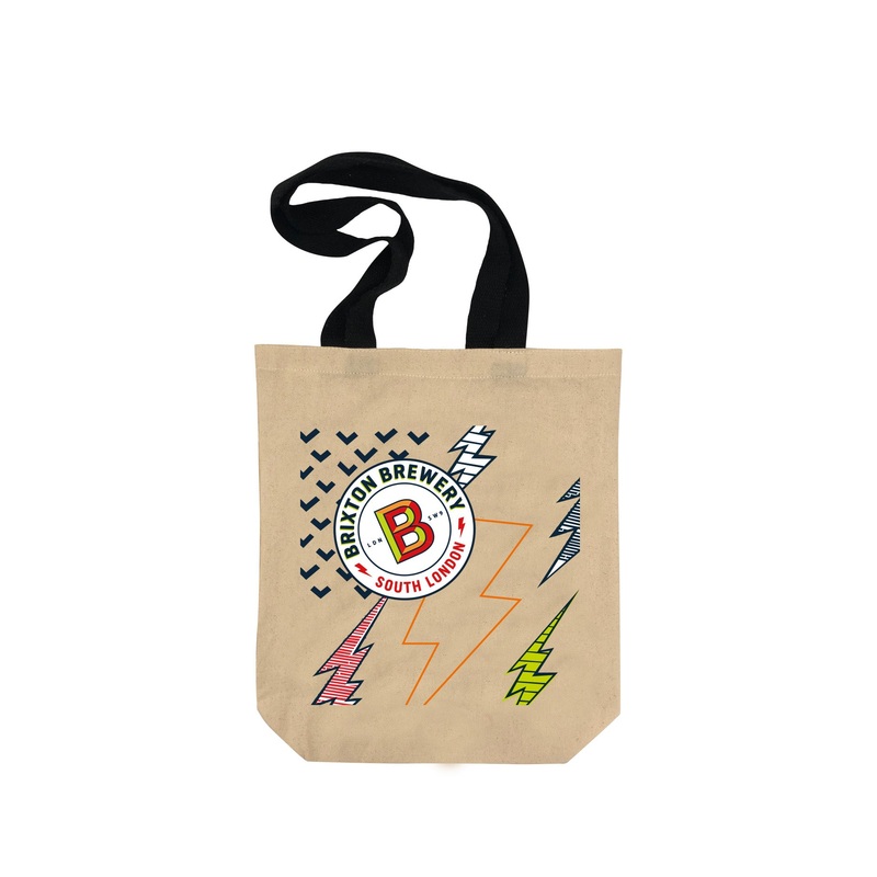 Brixton Brewery White Colour Tote Bag