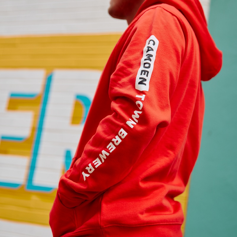 Camden Red Hoodie|S|M|L|XL|2XL|3XL
