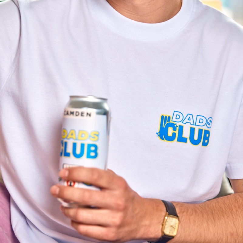 Dads Club White T-Shirt|S|M|L|XL|2XL|3XL