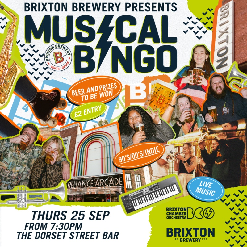 Musical Bingo @The Dorset Street Bar with Brixton Chamber Orchestra LIVE!