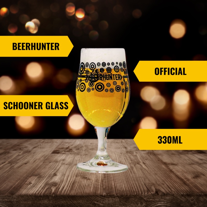 Beerhunter Official Glass