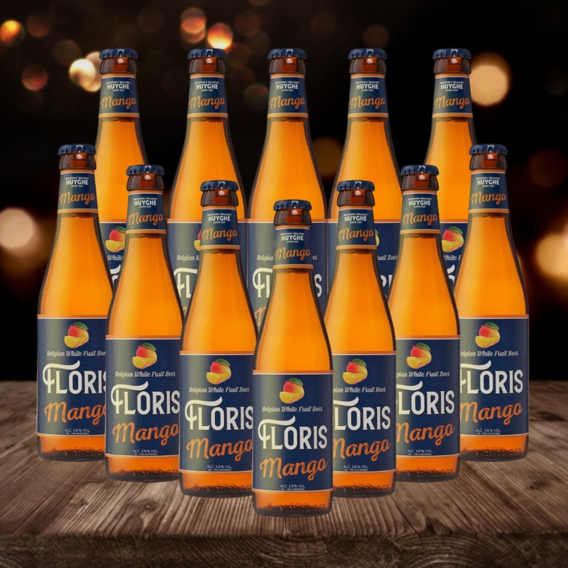 Floris Mango Belgian Fruit Beer 330ml Bottles – 3.6% ABV – 12 Pack