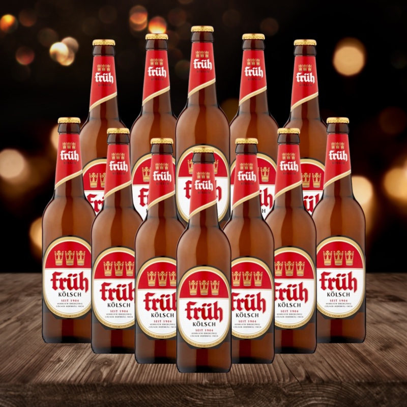 Frh Klsch German Lager 500ml Bottles – 4.8% ABV (Multipack)