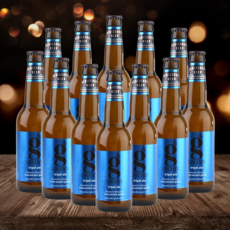 GREEN’s Gluten Free Tripel Ale 330ml Bottles – 8.5% ABV (12 Pack)