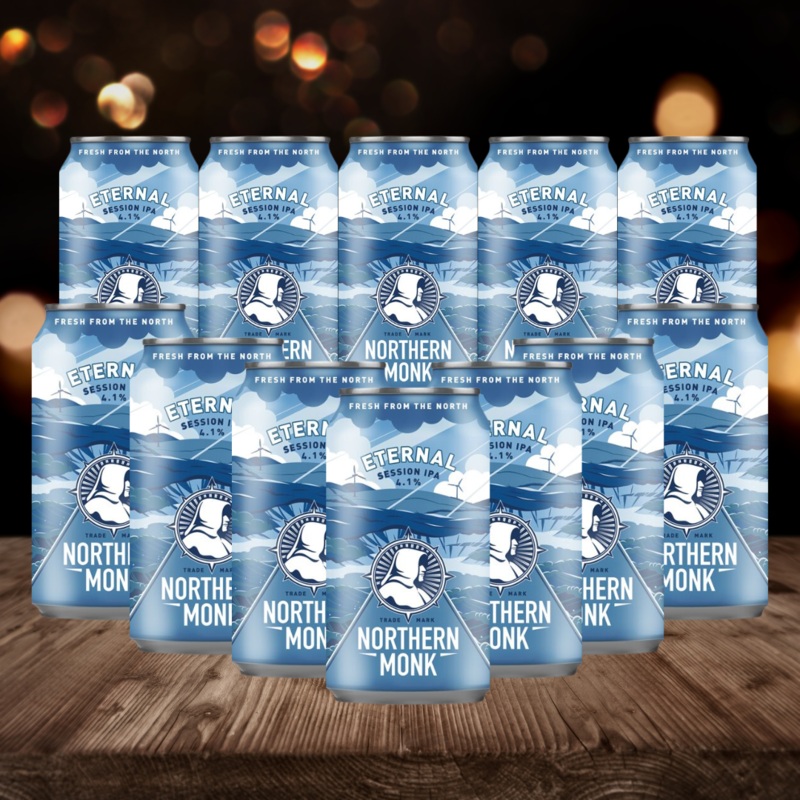 Northern Monk Eternal 4.1% ABV 330ml Can (12 Pack)
