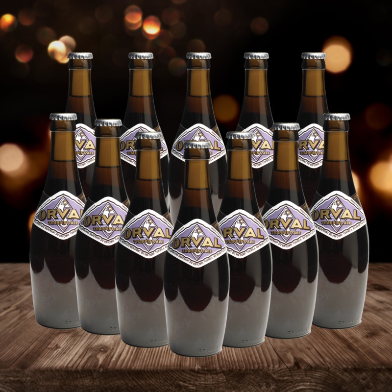 Orval Original Belgian Trappist Ale 330ml Bottles – 6.2% ABV (Multipack)