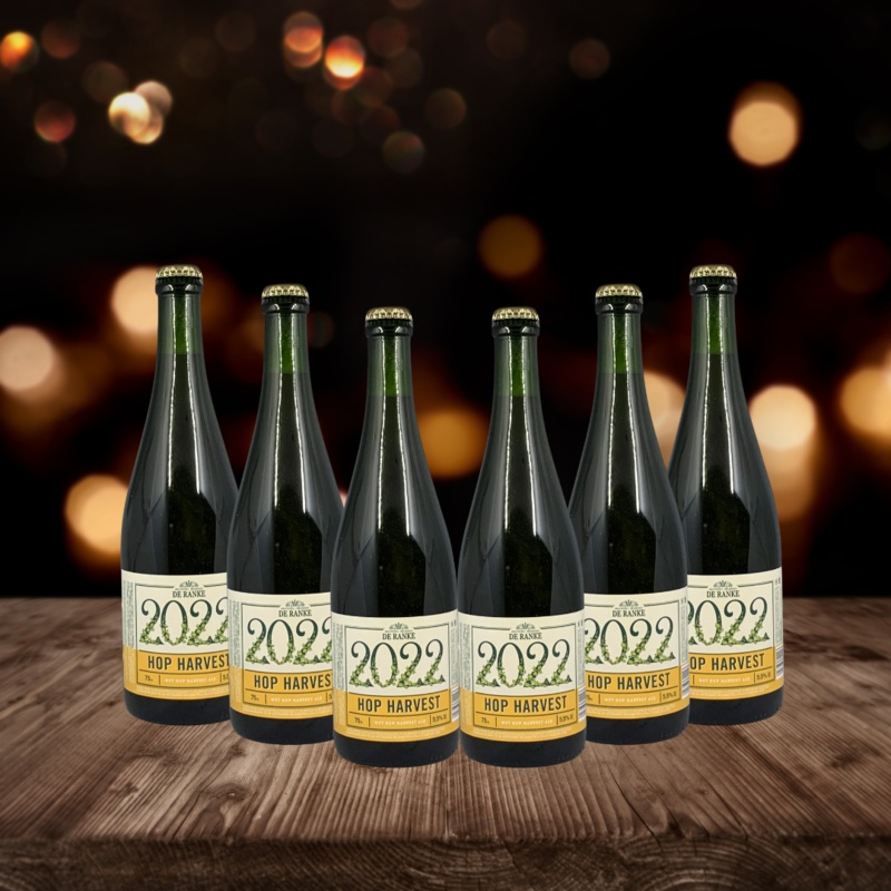 De Ranke Belgian Hop Harvest 2024 Blonde 750ml Bottles – 5.5% ABV (6 Pack)