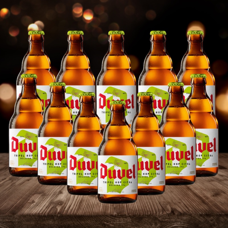 Duvel Belgian Strong Ale Tripel Hop Citra 330ml Bottles – 9.0% ABV