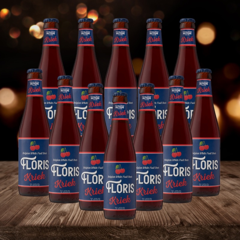 Floris Kriek Belgian Fruit Beer 330ml Bottles – 3.6% ABV (12 Pack)
