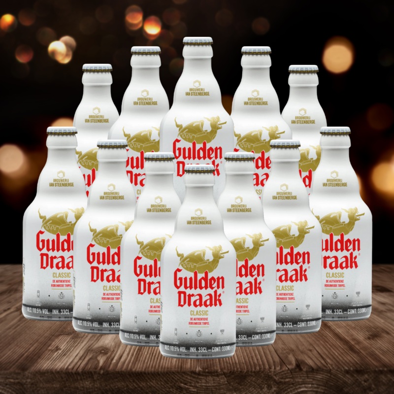 Gulden Draak Strong Ale Belgian Strong Ale 330ml Bottles – 10.50% ABV (Multipack)