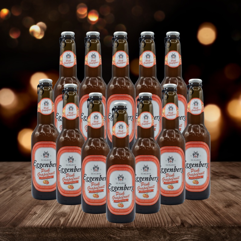 Hopfenkonig Eggenberg Austrian Grapefruit Radler 330ml Bottles – 2.00% ABV (12 Pack)