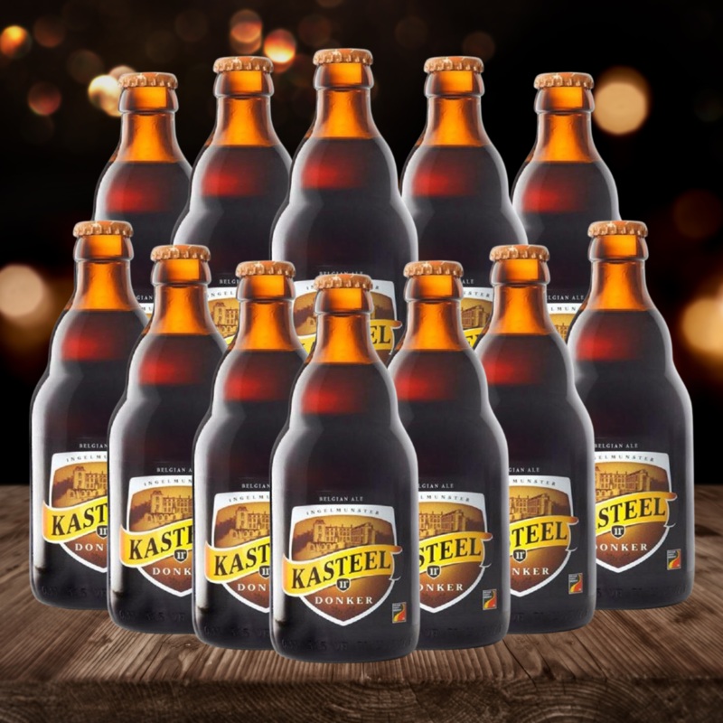 Kasteel Donker Belgian Dark Ale 330ml Bottles – 11.00% ABV (Multipack)