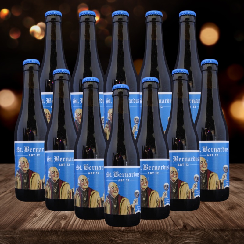 St Bernardus Belgian Abt 12 330ml Bottles – 10% ABV (12 Pack)