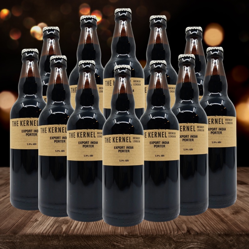 The Kernel British Export India Porter 500ml Bottles – 6.10% ABV (12 Pack)