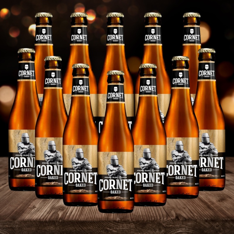 Cornet Oaked Strong Blonde 330ml Bottles – 8.5% ABV (12 Pack)