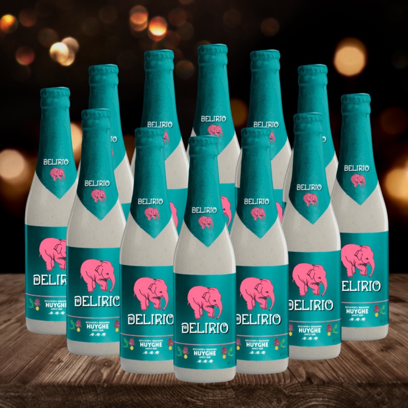 Delirium Delirio Belgium Low Alcohol Blonde Ale 330ml Bottles – 0.3% ABV (12 Pack)