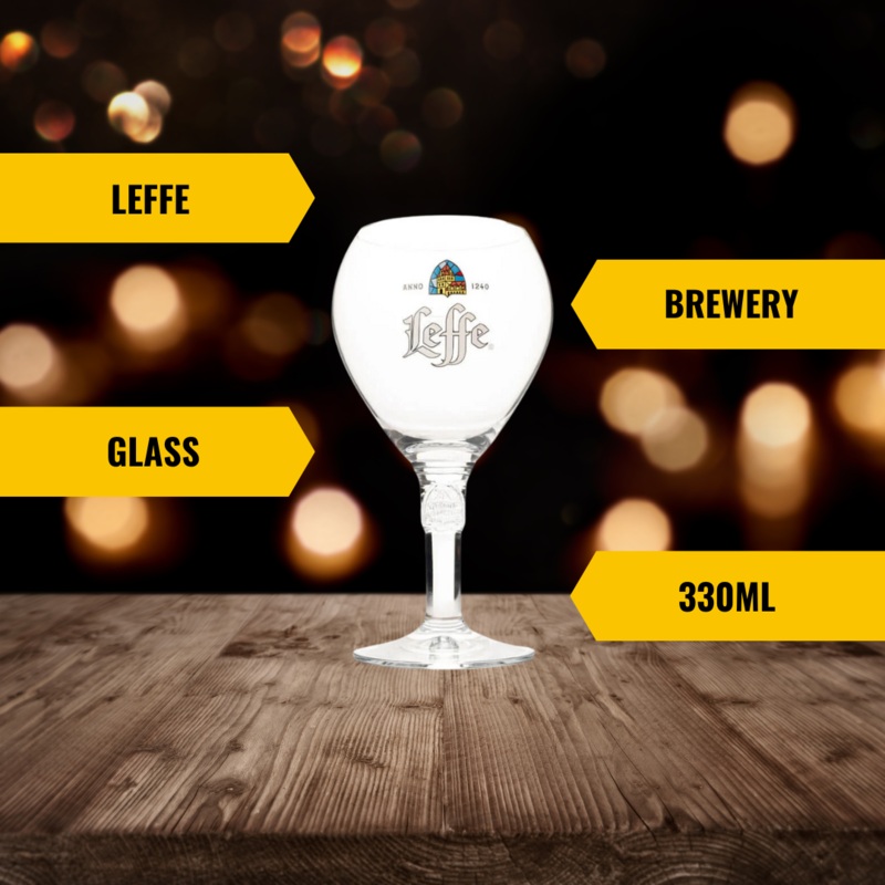 Leffe 330ml Trappist Glass