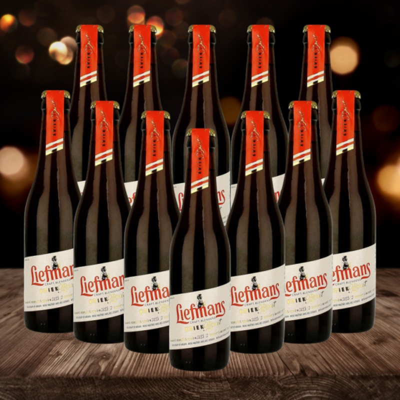 Liefmans Kriek Brut Belgian Fruit Beer 330ml Bottles – 6.0% ABV (12 Pack)
