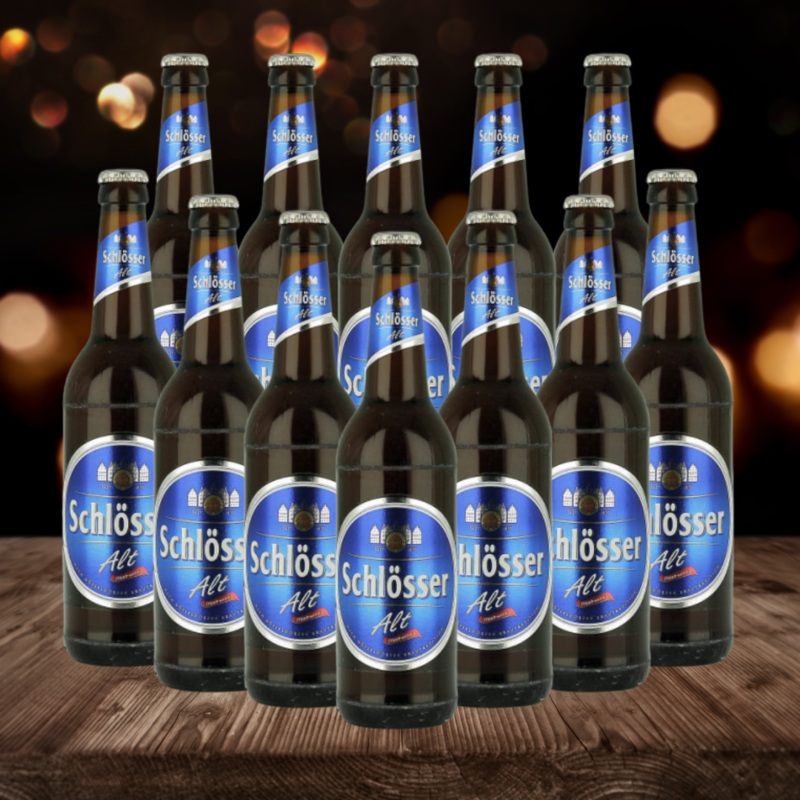 Schlosser Alt German Altbier 500ml Bottles – 4.8% ABV (12 Pack)