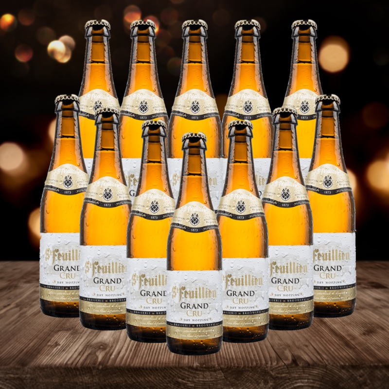 St Feuillien Belgian Grand Cru Beer 330ml Bottles (12 Pack) – 9.5% ABV
