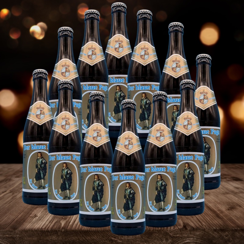 Tegernseer Blaue Page German Lager 330ml Bottles – 6.8% ABV (12 Pack)