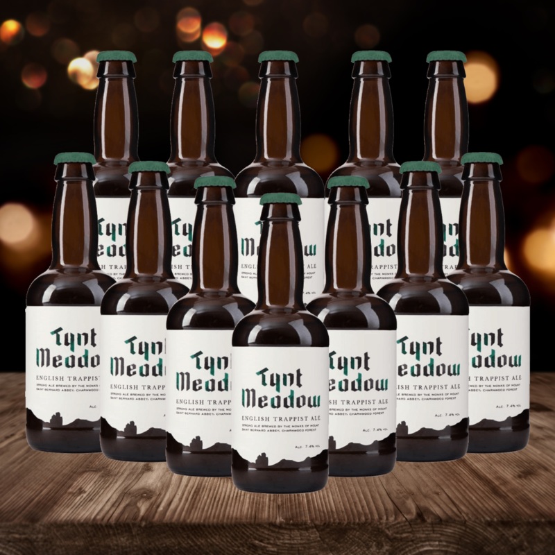 Tynt Meadow British English Trappist Beer 330ml Bottles – 7.40% ABV (12 Pack)