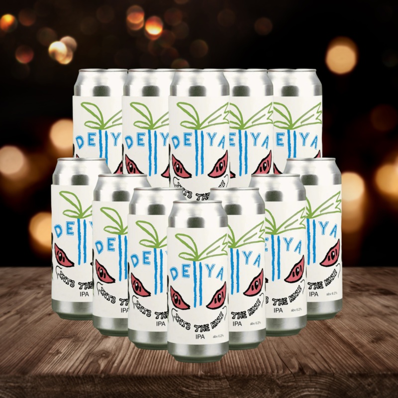 Deya Into The Haze British IPA 500ml Cans – 6.2% ABV (12 Pack)