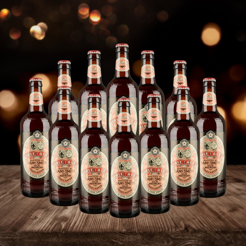 Samuel Smith’s Organic Pale Ale 355ml Bottles – 5.0% ABV (12 Pack)