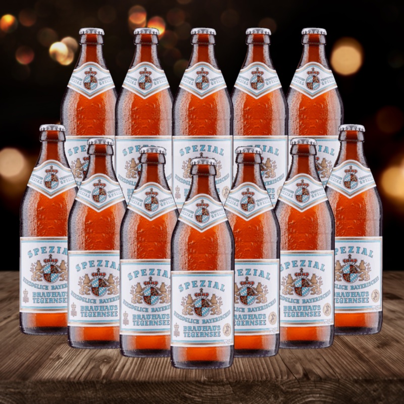 Tegernseer Spezial German Lager 500ml Bottles  5.6% ABV (12 Pack)