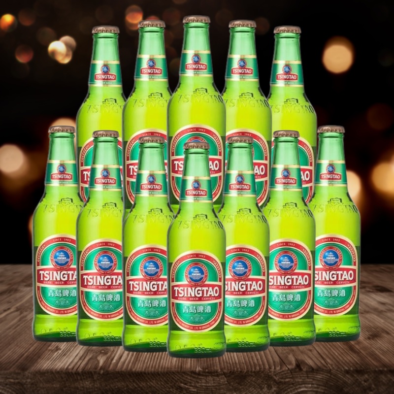 Tsingtao Premium Lager 330ml – 4.7% ABV (12 pack)