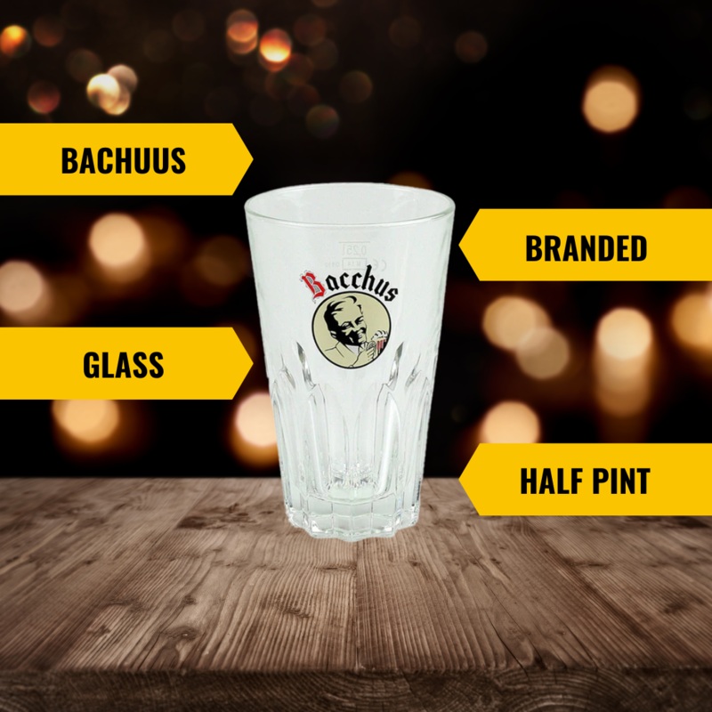 Bacchus Half Pint Glass