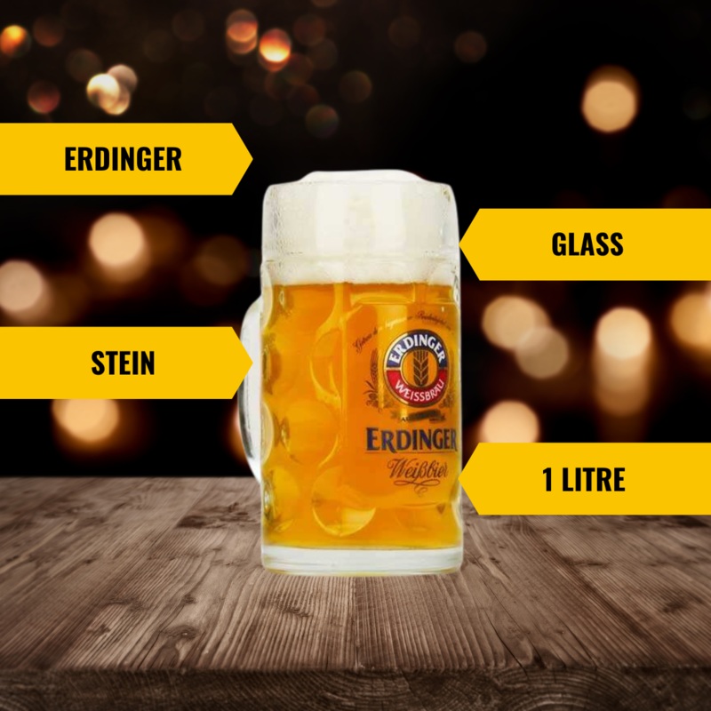 Erdinger Weissbier Half-Pint Glass