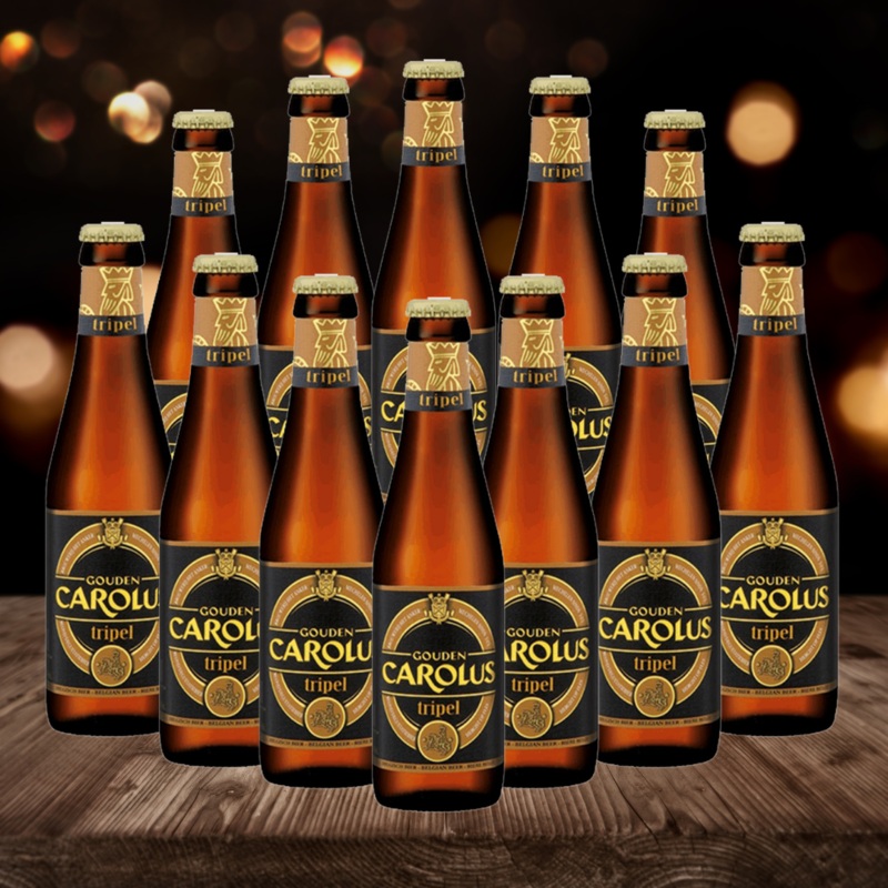 Gouden Carolus Tripel Belgian Tripel 330ml Bottles – 9.00% ABV (12 Pack)