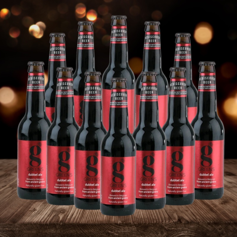 GREEN’s Gluten Free Dubbel Ale 330ml Bottles – 7.0% ABV (12 Pack)